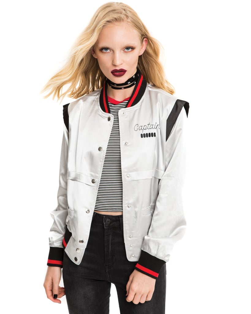 Captain Phasma Satin Bomber Jacket ($80)