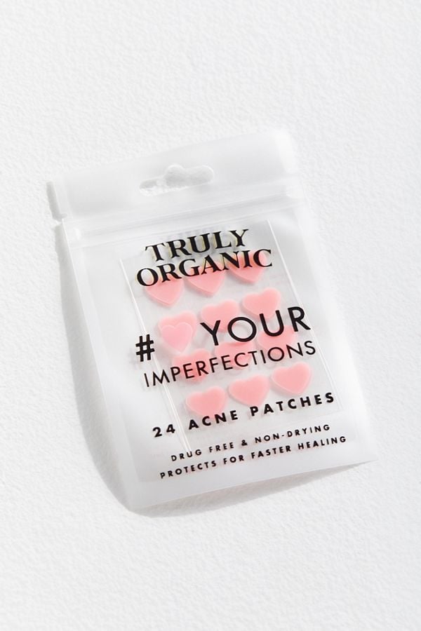 Truly Organic Heart-Shaped Acne Patches
