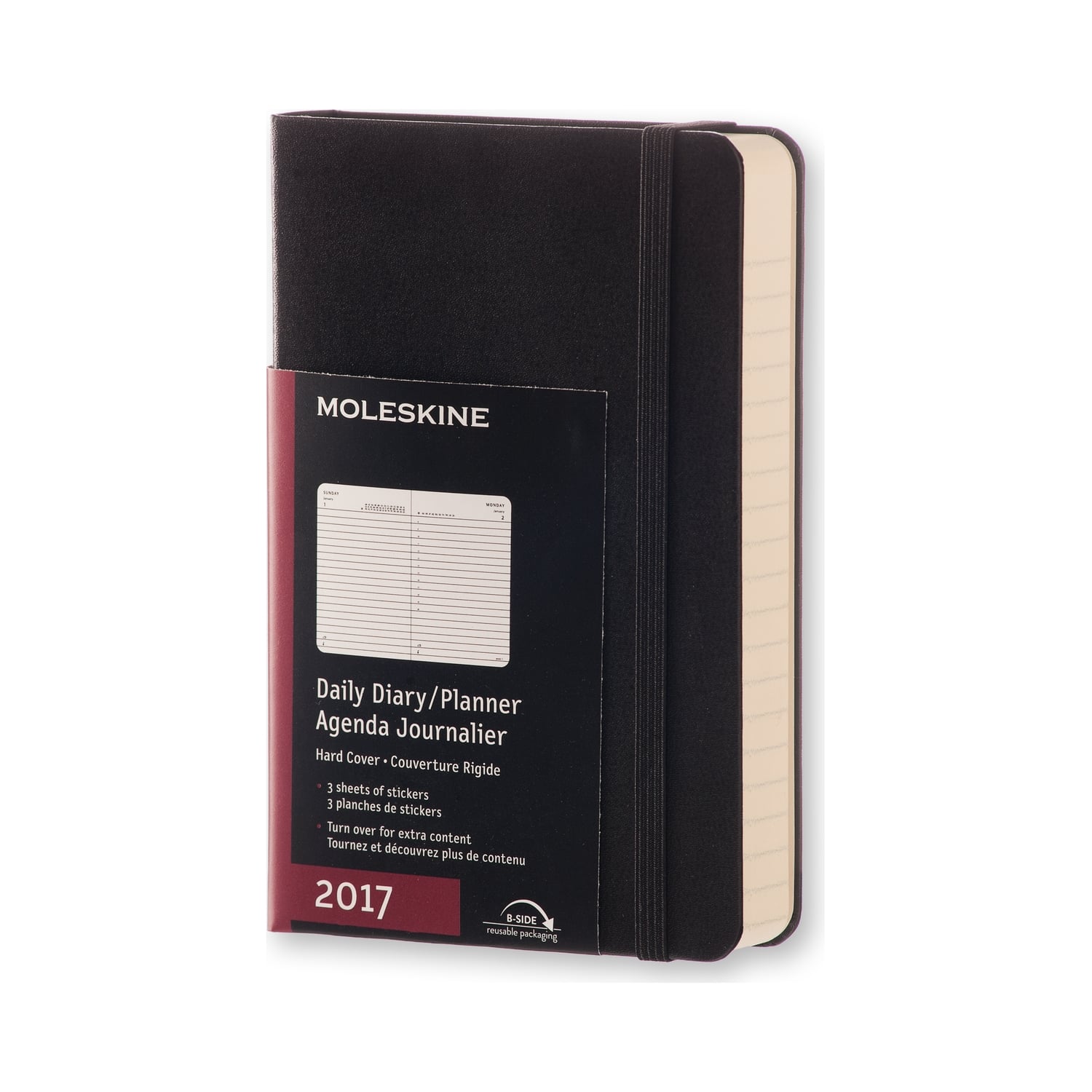 Moleskine 12-Month Daily 2017 Planner ($20) | 30 Planners and Agendas to Get You Ready For 2017 POPSUGAR Smart Living Photo 30