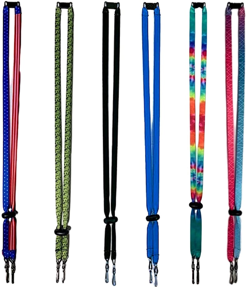 Face Mask Lanyards With Clips  (Pack of 6)