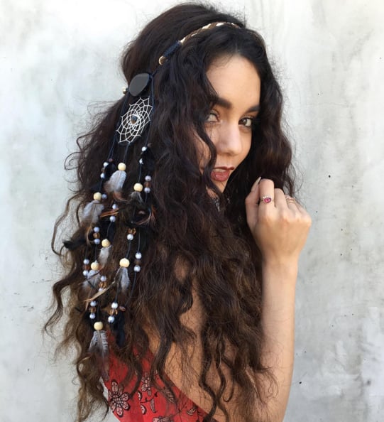 Vanessa Hudgens Festival Hair Popsugar Beauty Middle East