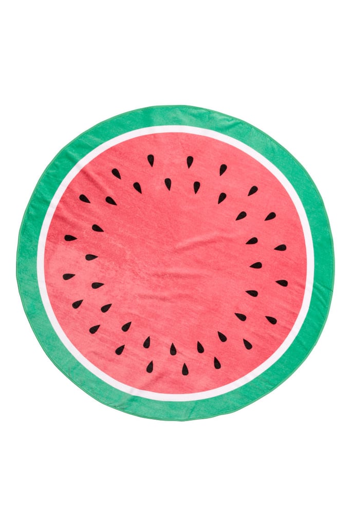 Round Watermelon Beach Towel