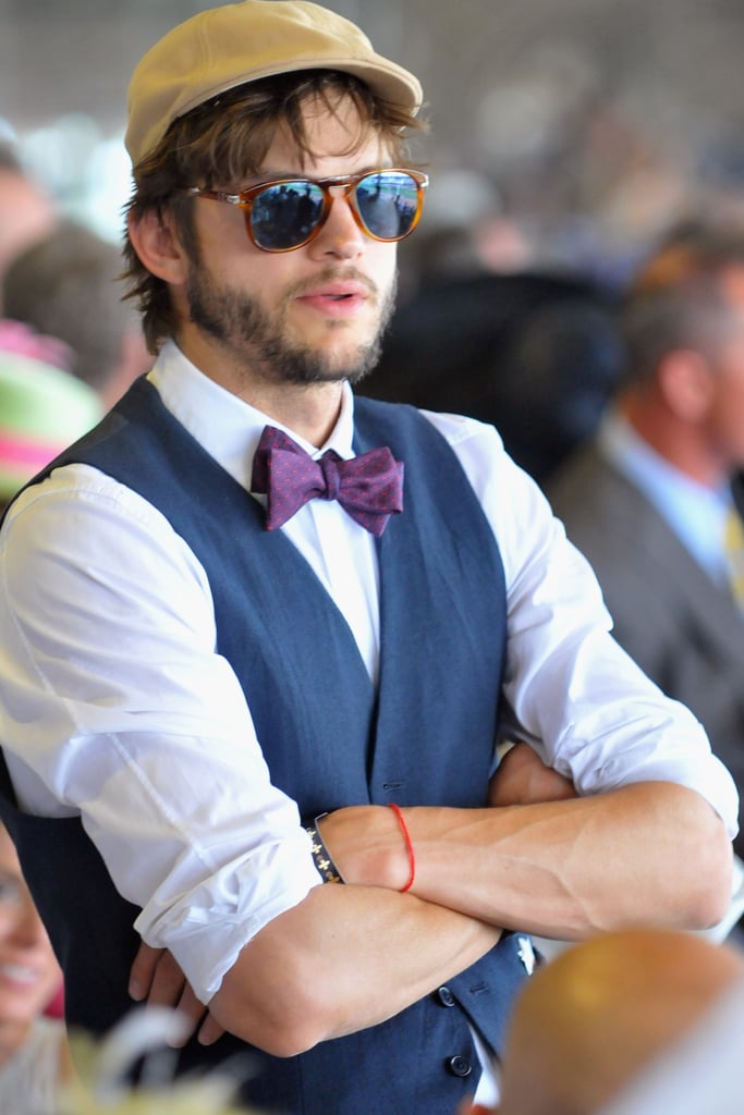 Ashton Kutcher was dressed to the nines for the 2012 event