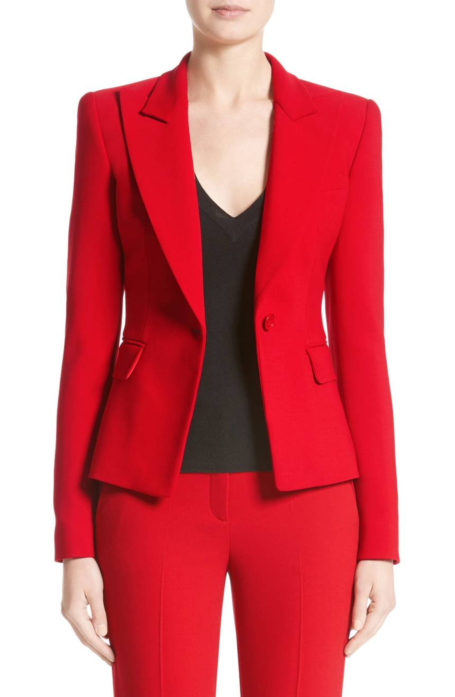 Stylish Ways to Wear a Red Suit | POPSUGAR Fashion