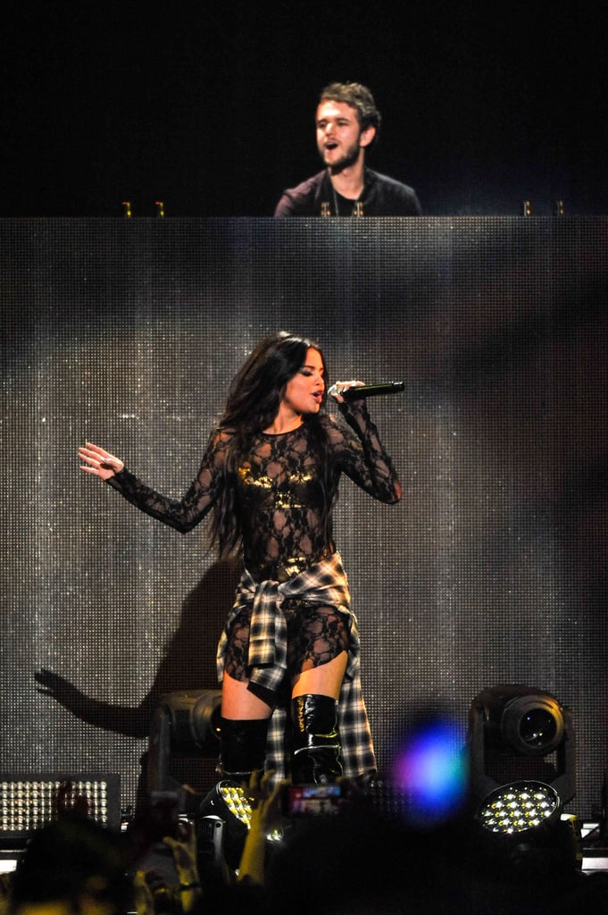 Selena Gomez and Zedd Reunite at Z100's Jingle Ball