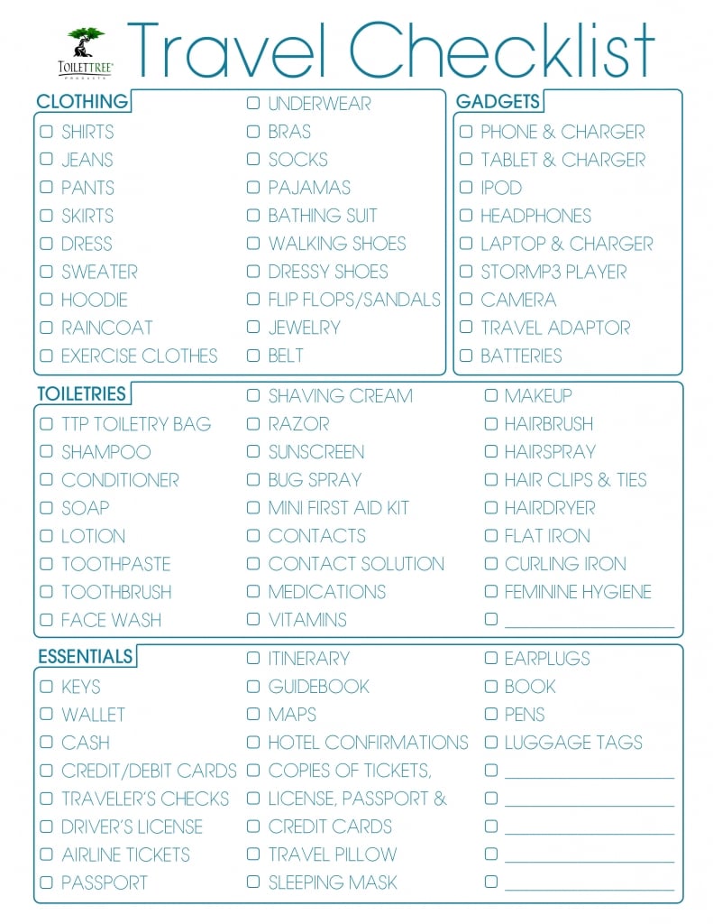 This Checklist From ToiletTree Products Will Help You Make Sure Not 