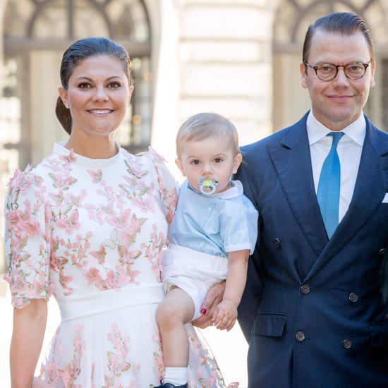 Princess Victoria of Sweden Wearing Butterfly Dress