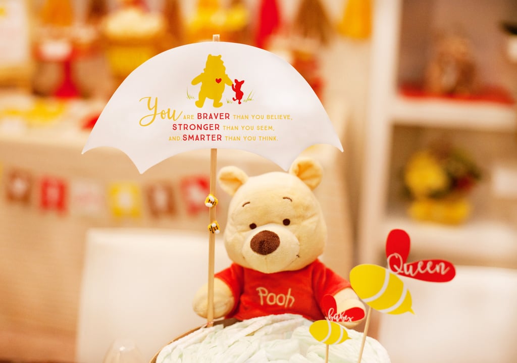 Pretty Winnie the Pooh Baby Shower Ideas
