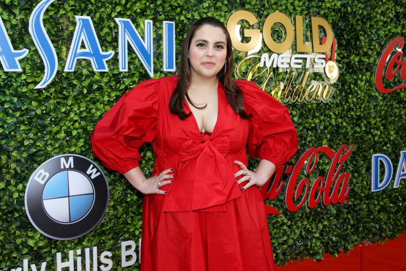 Beanie Feldstein at the 2020 Gold Meets Golden Party in LA