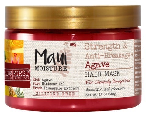 Maui Moisture Strength & Anti-Breakage + Agave Hair Mask For Chemically Damaged Hair