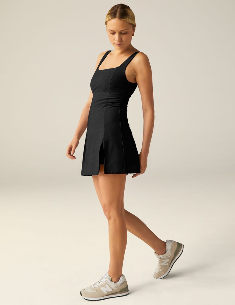 Beyond Yoga Spacedye Court Appeal Mini Dress in Darkest Night