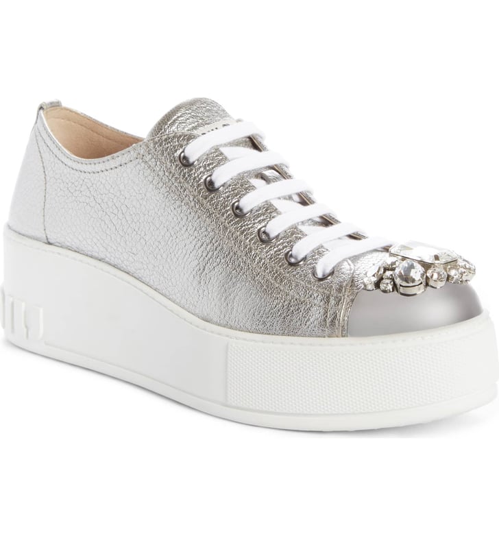 miu miu sneakers cap toe