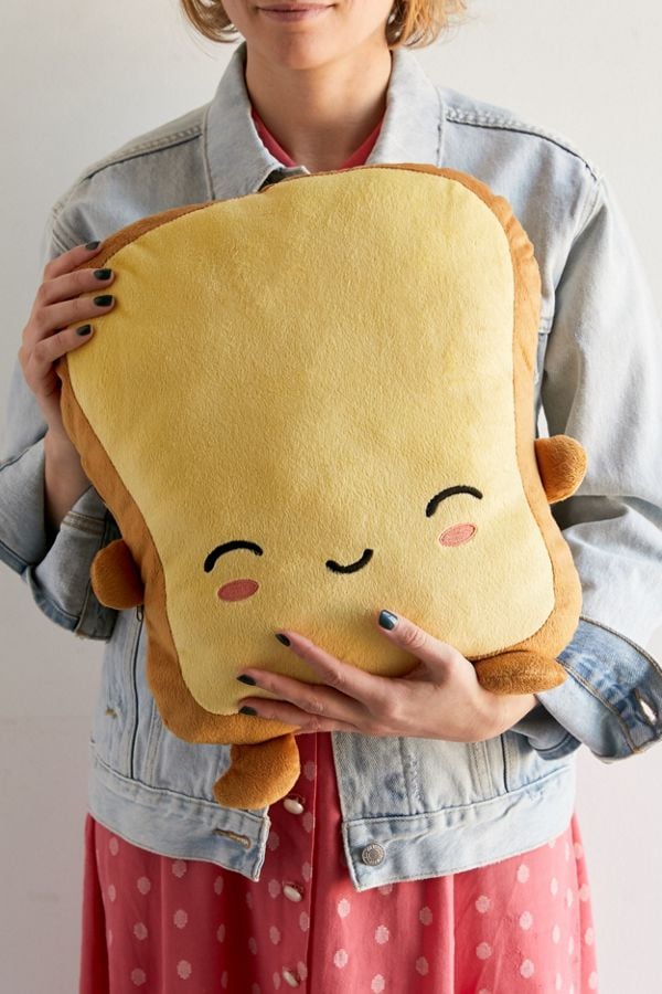 butter toast pillow