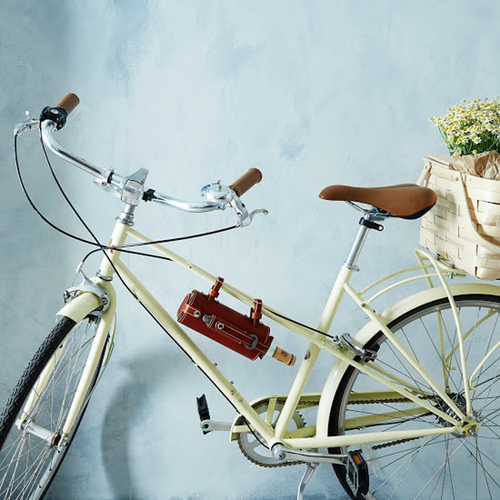 Bicycle-Mounted Wine Carrier