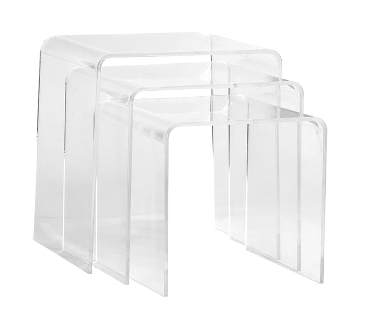 Acrylic Nesting Tables Pottery Barn Kids' Modern Baby Collection