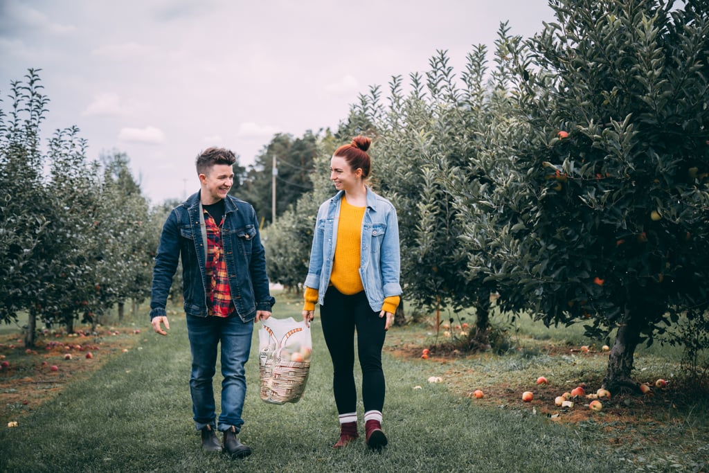 Apple picking with your significant other.