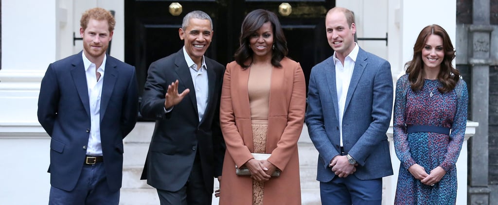 Barack and Michelle Obama With the British Royal Family 2016