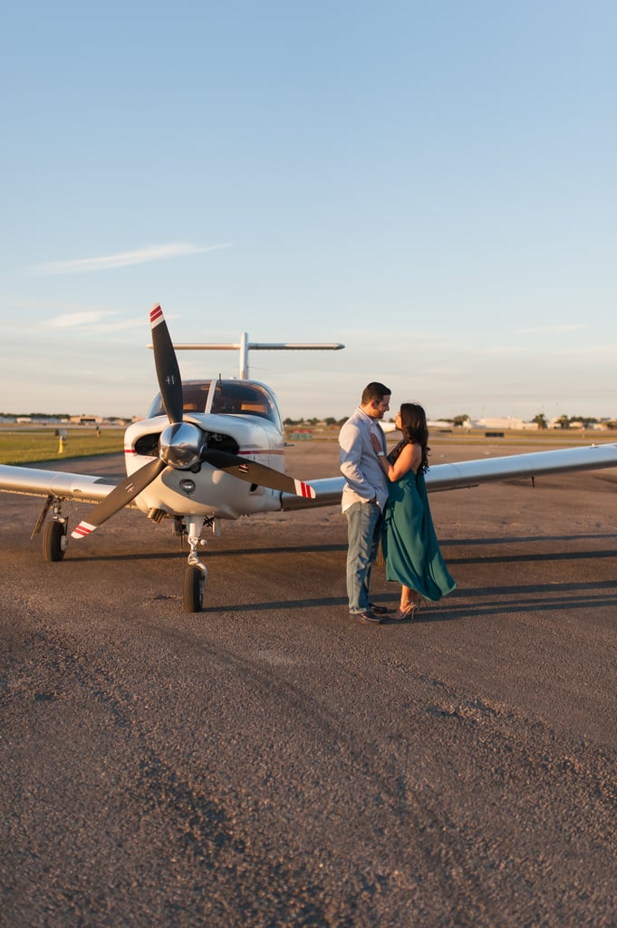 Airport Engagement Shoot