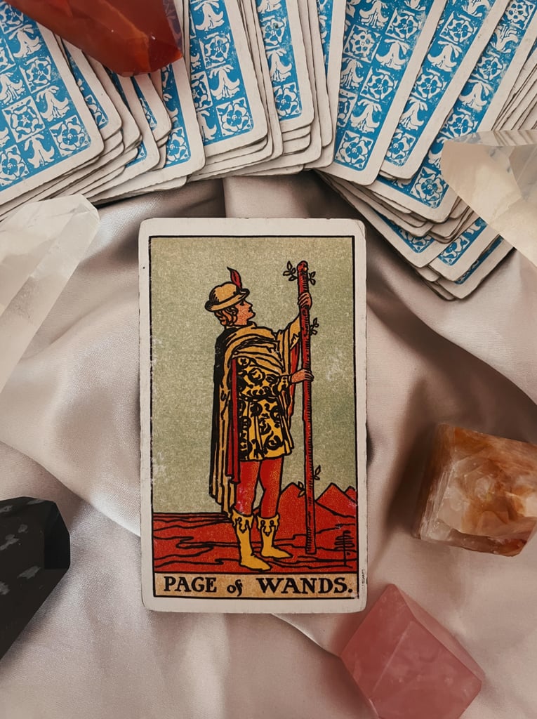 Aries (21 March-19 April): Page of Wands