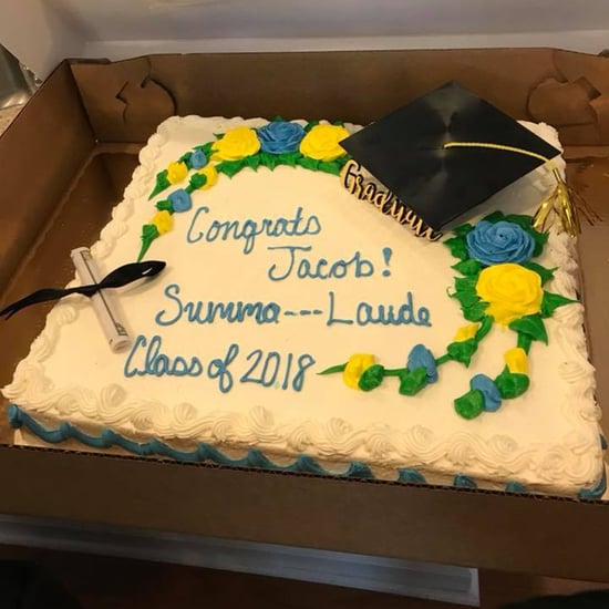 Publix Censors Graduation Cake 2018