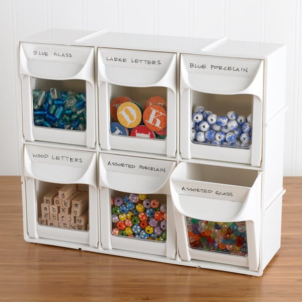 Modular Flip-Out Bins