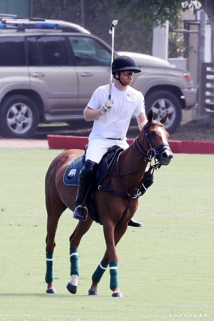 Prince Harry Plays Polo