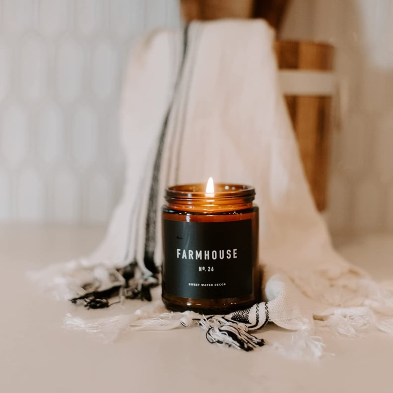 A Fall Candle: Sweet Water Decor Farmhouse Candle