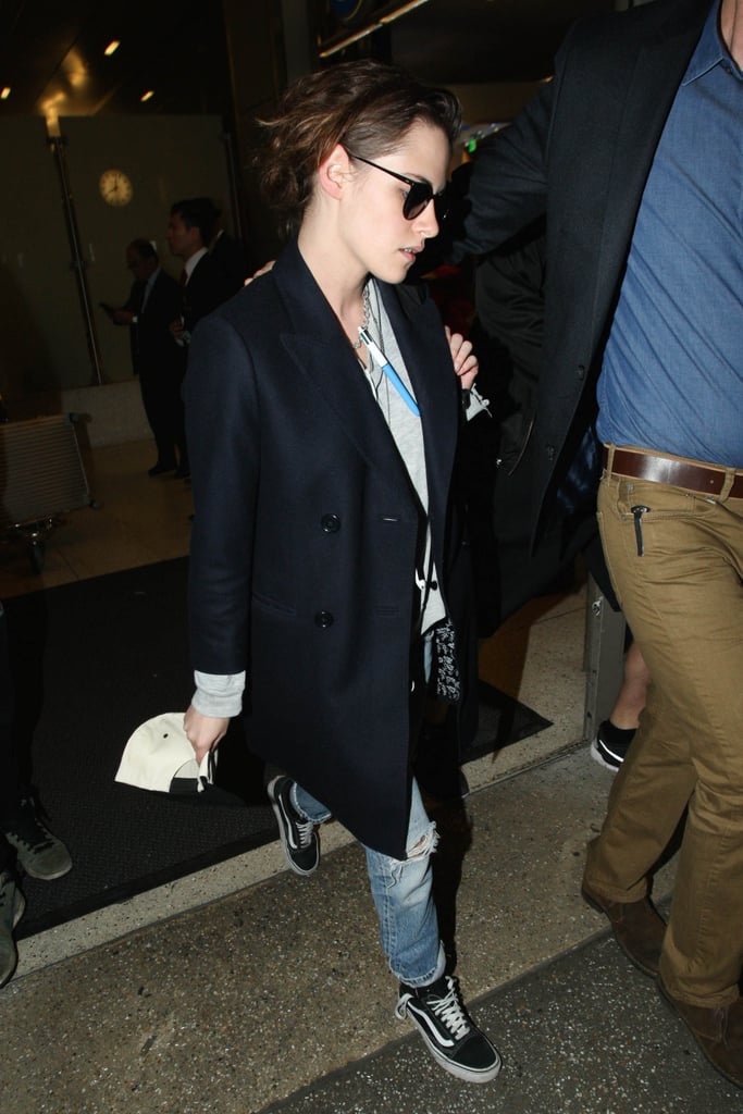 Kristen Stewart at LAX January 2016