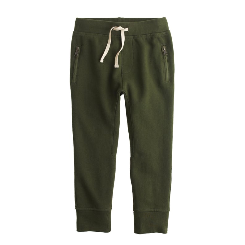 J.Crew Slim Slouchy Sweatpants With Zip Pockets