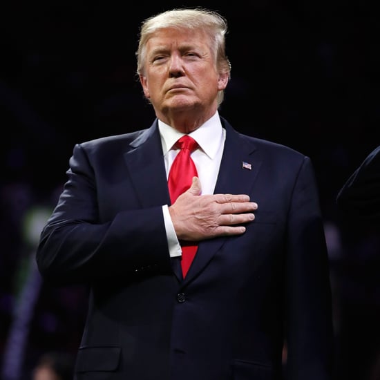 Donald Trump Forgets National Anthem at CFP Championship
