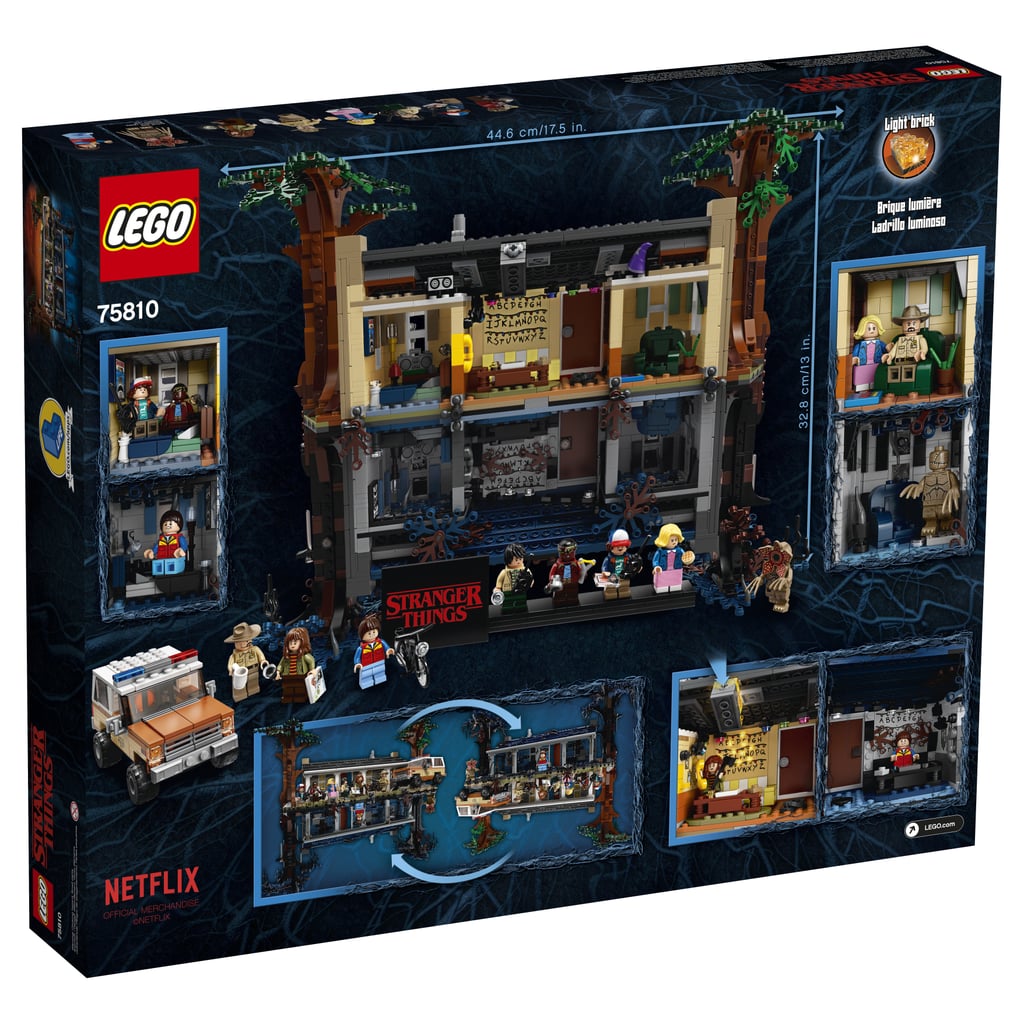 The Back of the Set's Box | Stranger Things Lego Set 2019 ...