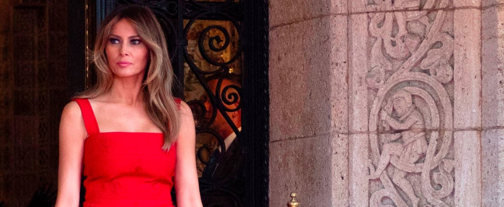 Melania Trump Red Valentino Dress