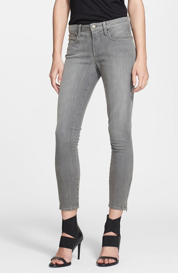 Helmut Lang Ankle Zip Skinny Jeans ($195)