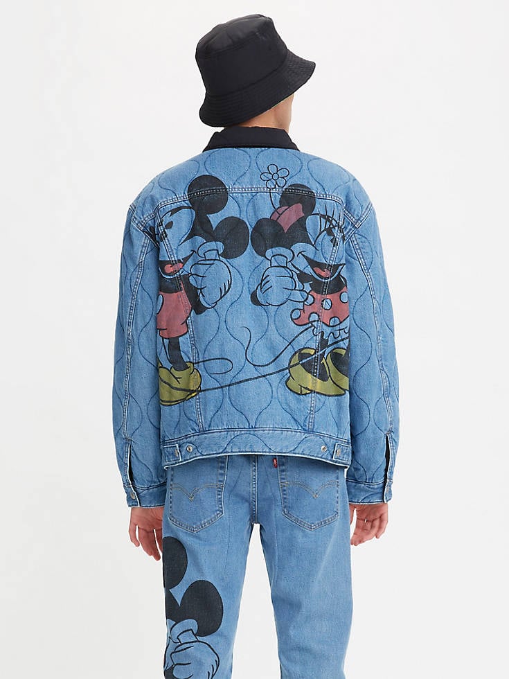 Levi's x Disney Padded Trucker Jacket - Medium Wash