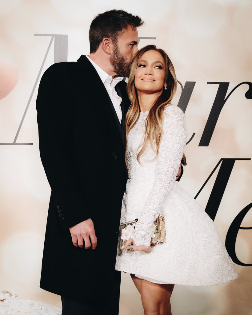 Jennifer Lopez and Ben Affleck at the "Marry Me" Premiere in February 2022
