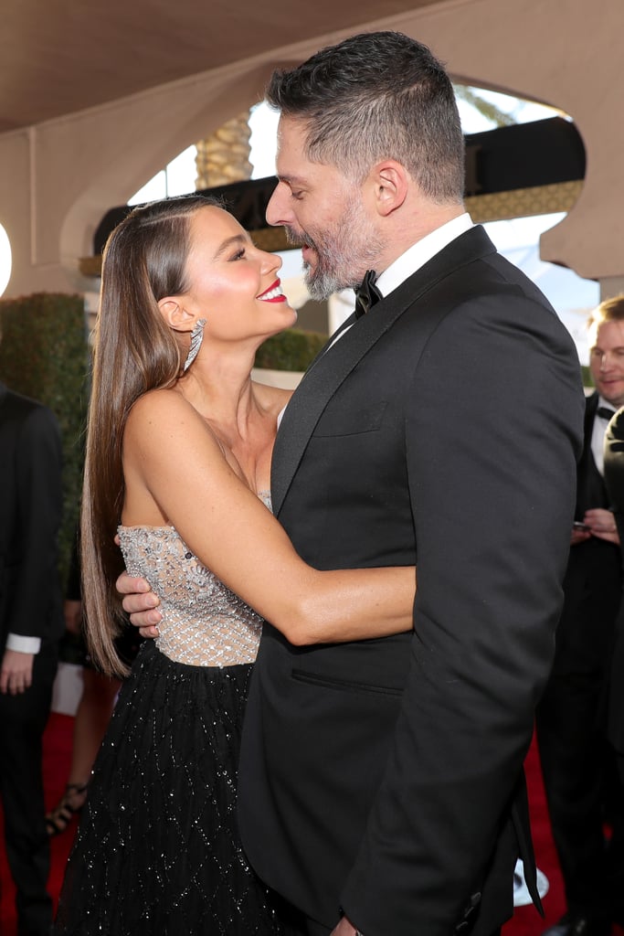 Sofia Vergara and Joe Manganiello at the 2017 SAG Awards
