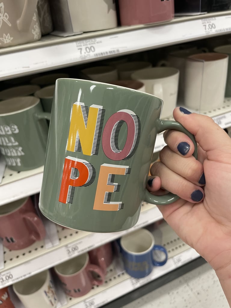 My Forever Morning Mood: Room Essentials Stoneware Nope Mug