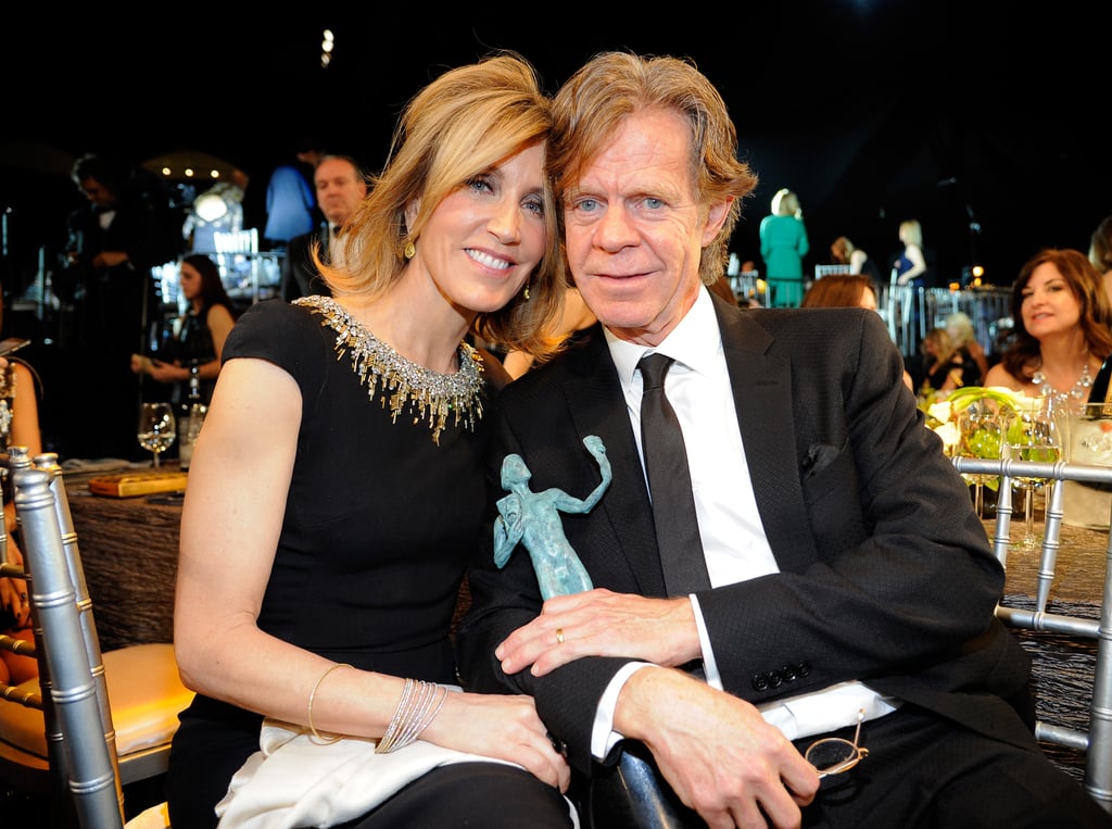 Felicity Huffman and William H Macy at the SAG Awards