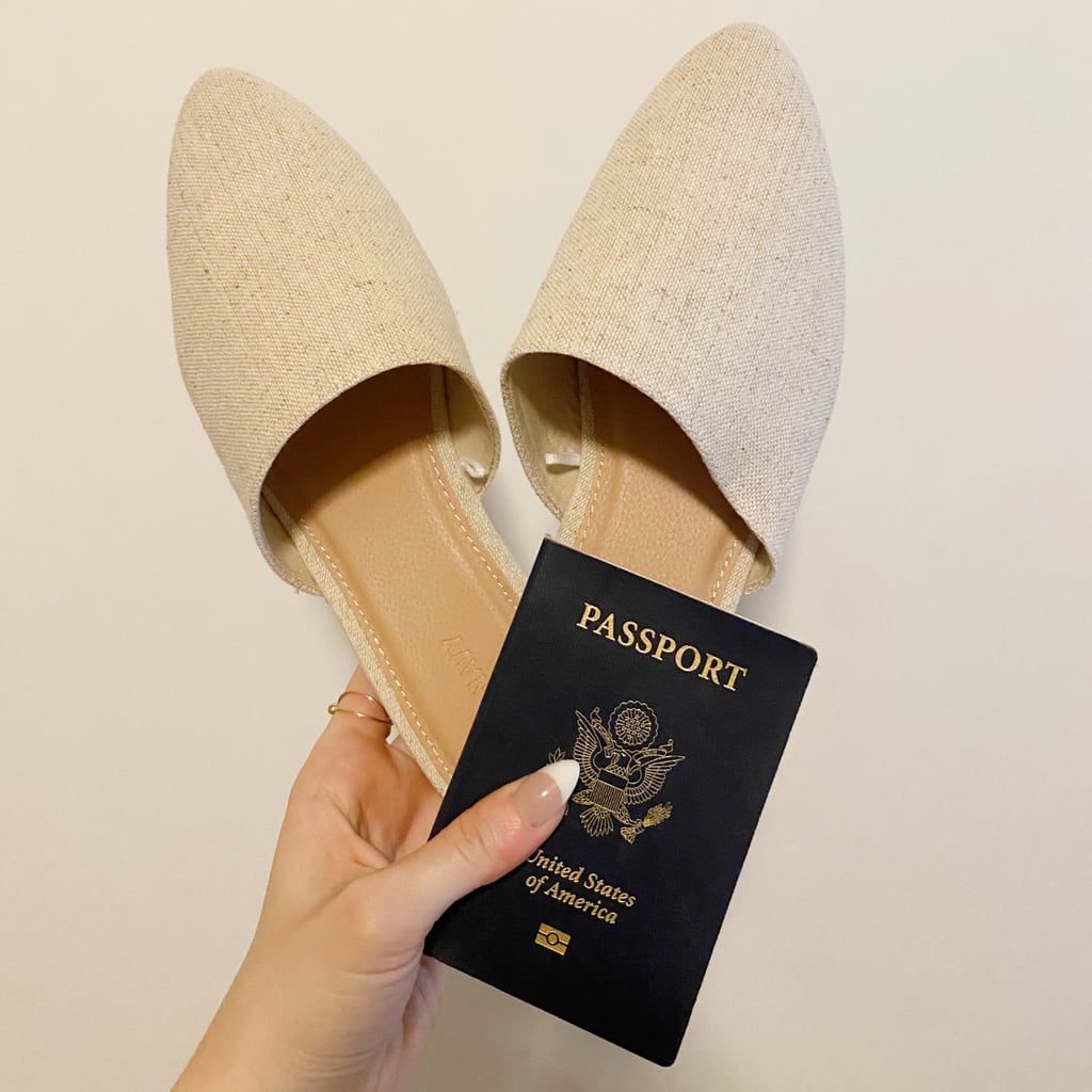 Old Navy Linen-Blend Pointy-Toe Mule Flats | Editor Review