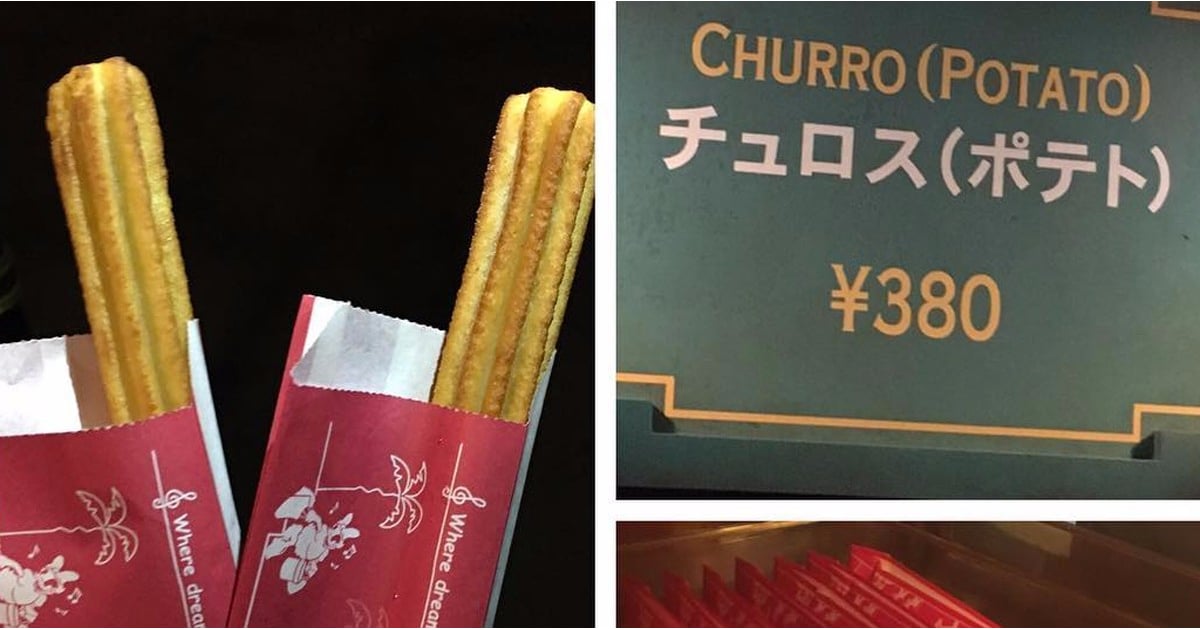 Potato Churros From Disney Tokyo Sea Popsugar Food