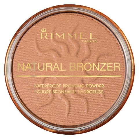 With a slight shimmer, Rimmel Natural Bronzer in Sun Shine ($4) gives a perfectly radiant glow.
