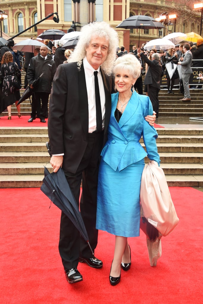 Brian May and Anita Dobson