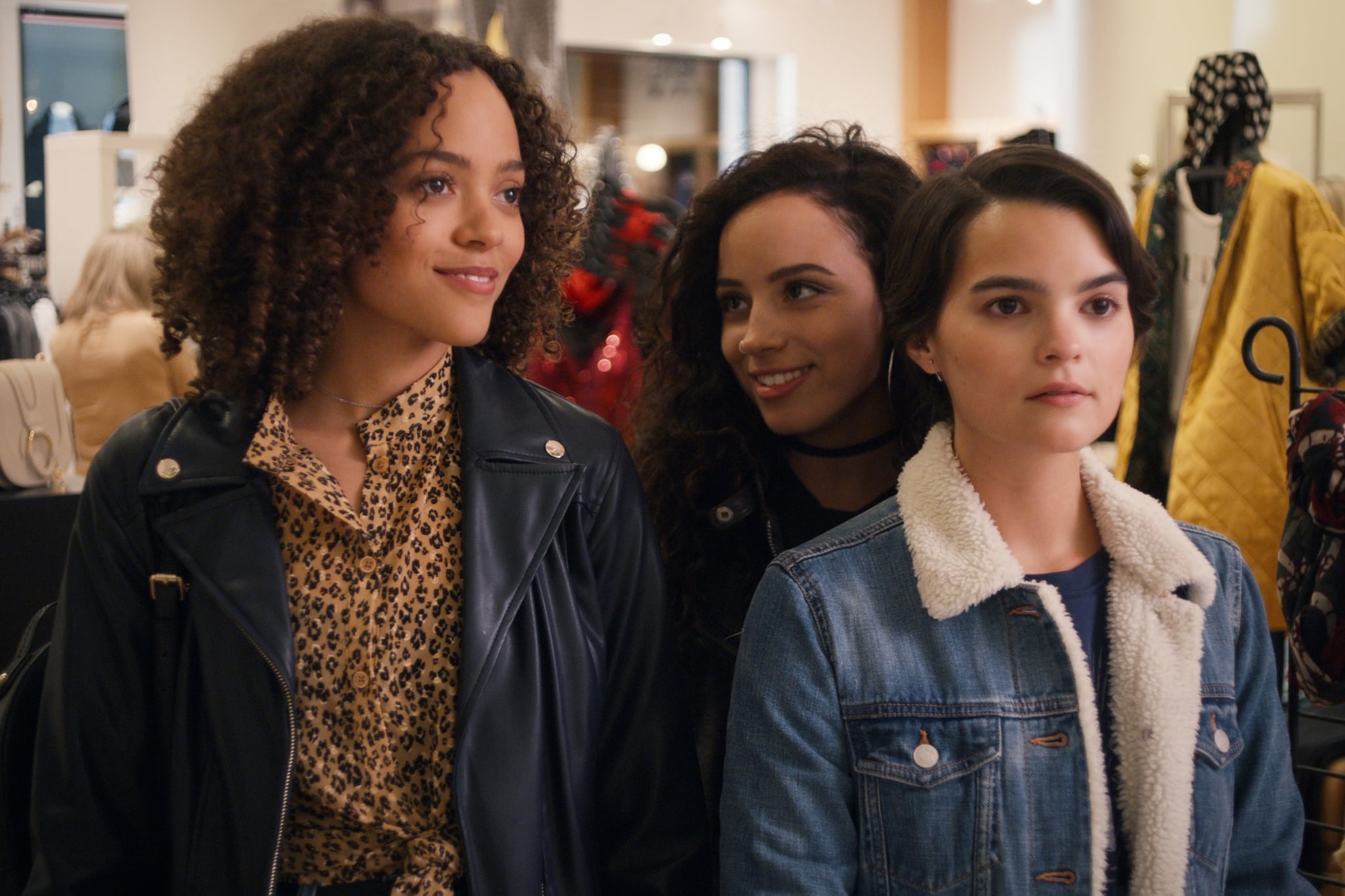 TRINKETS, from left: Quintessa Swindell, Kiana Madeira, Brianna Hildebrand, (Season 2, ep. 202, aired Aug. 25, 2020). photo: Netflix / Courtesy Everett Collection