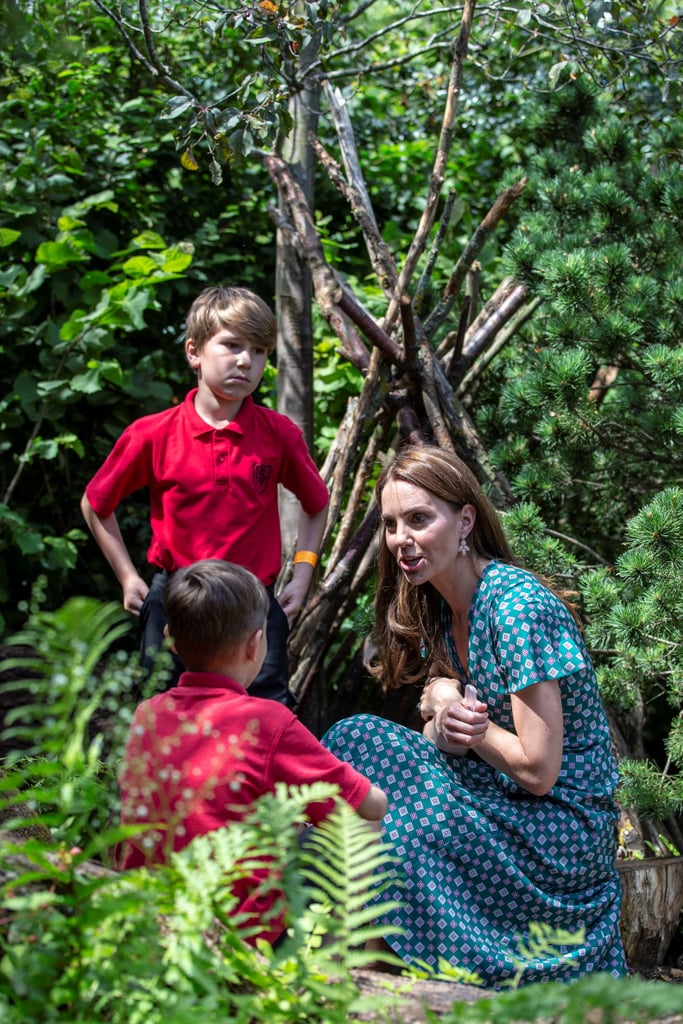 Kate Middleton Hampton Court Palace Garden Visit 2019