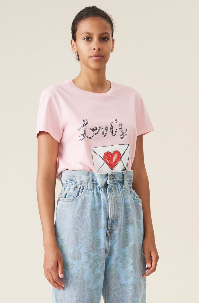 Ganni x Levi's Jersey T-Shirt Love