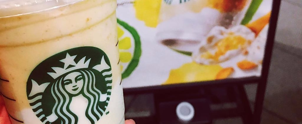 Starbucks Japan Key Lime Cream and Yogurt Frappuccino