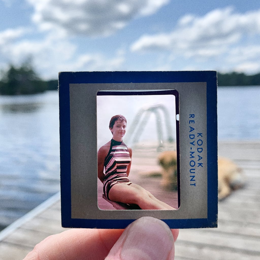 Photographer Uses Dad's Slides in a Photo Tribute to Parents