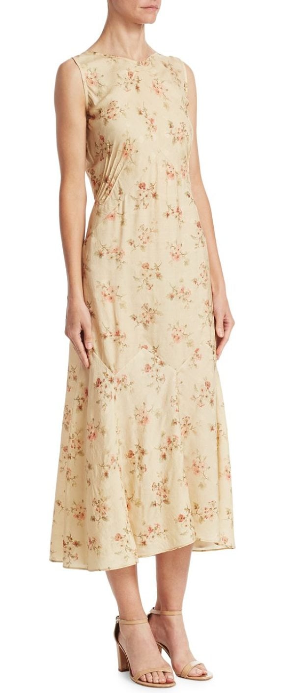 Ralph Lauren Melina Jacquard Floral Dress