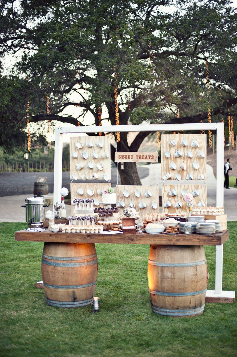 Tea and Sweets Station