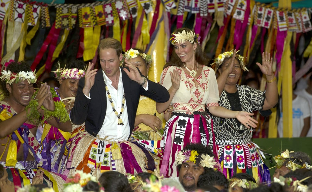 Kate and William in Tuvalu During Their Diamond Jubilee Tour in 2012
